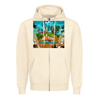 Sandshell camping is my happy place Zipper Hoodie - AdoDesignShop