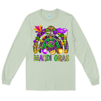 Matcha Mardi Gras Rainbow Long Sleeve Tee - BundleAndBundleShop