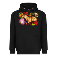 Black empanadas roses onion lime and avocado Heavyweight Hoodie - AdoDesignShop