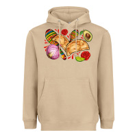 Mushroom empanadas roses onion lime and avocado Heavyweight Hoodie - AdoDesignShop