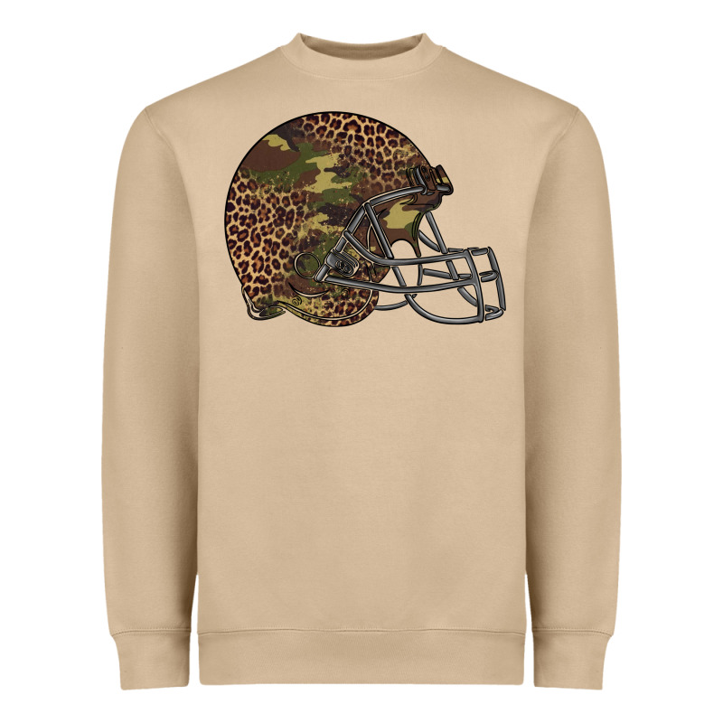 American Football Helmet Heavyweight Sweatshirt by BarkalooDesign | Teevron