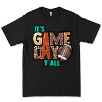 Black It's game day y'all Premium Tee - HowdyJamesFarm