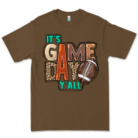 Cacao It's game day y'all Premium Tee - HowdyJamesFarm