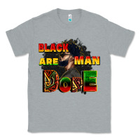 Heather Grey black man are dope Classic Tee - CowGirlArtShop