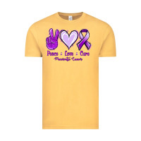 Pace Love Cure Pancreatic Cancer Vintage Tee | Teevron