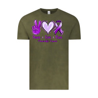 Vintage Olive Pace Love Cure Pancreatic Cancer Vintage Tee - Jasminsmagicworld