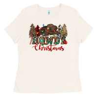 Bone howdy christmas Ladies Tee - CowGirlArtShop