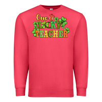 Cardinal one lucky teacher Premium Sweatshirt - AdoDesignShop
