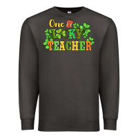 Smoke one lucky teacher Premium Sweatshirt - AdoDesignShop
