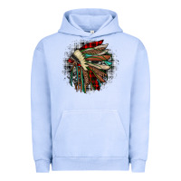 Pigment Grape Ice indian headdress Urban Hoodie - JahusDesignShop