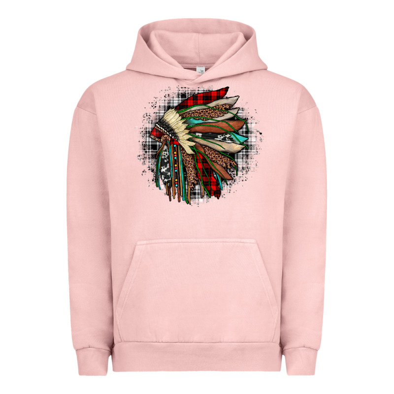 Indian Headdress Urban Hoodie by JahusDesignShop | Teevron