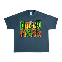 Midnight Navy St. Patrick's lucky mama Urban Heavy Tee - OliviaCreatesArt