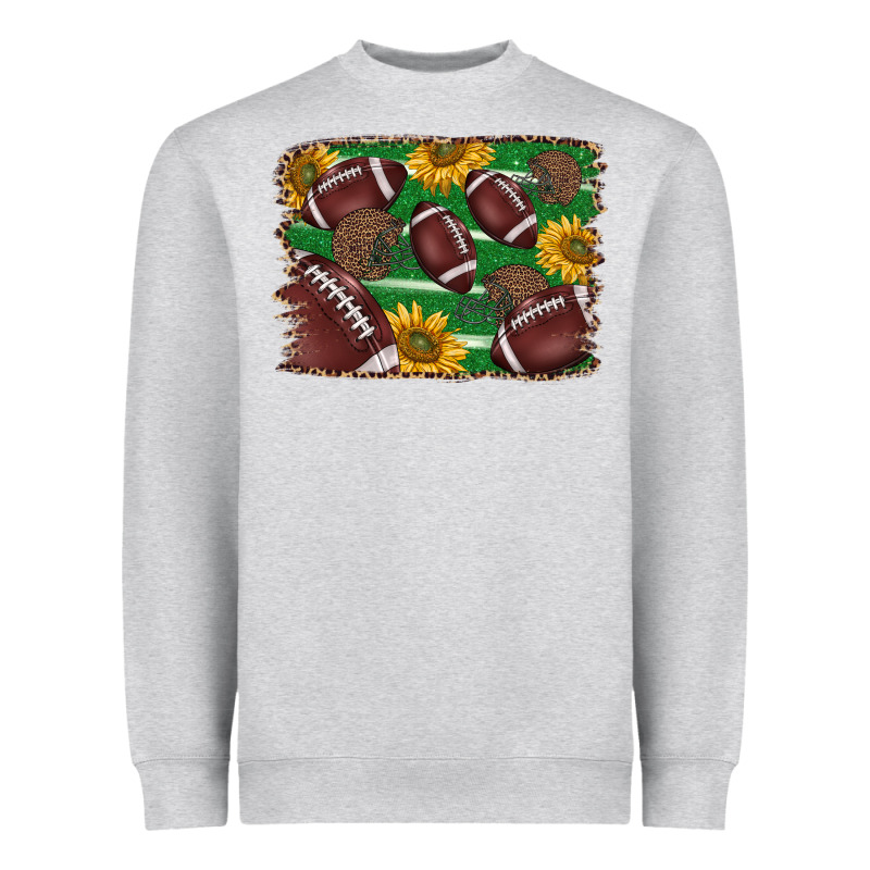 American Football Background Heavyweight Sweatshirt by BarkalooDesign | Teevron