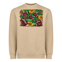 Mushroom American football background Heavyweight Sweatshirt - BarkalooDesign