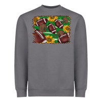 Storm American football background Heavyweight Sweatshirt - BarkalooDesign