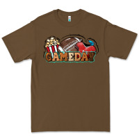 Cacao Game day football popcorn Premium Tee - HowdyJamesFarm