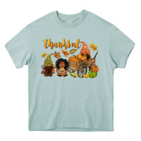 Arona Thankful afro gnome Heavy Core Tee - NancyCooperArtShop