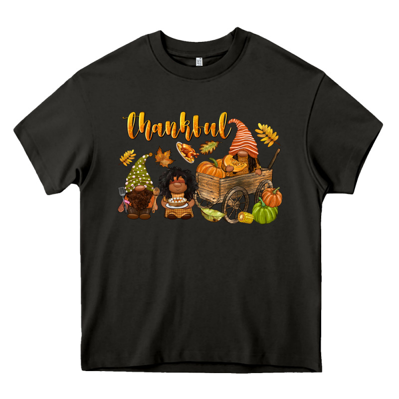 Thankful Afro Gnome Heavy Core Tee by NancyCooperArtShop | Teevron
