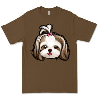 Cacao shih tzu Premium Tee - Jasminsmagicworld