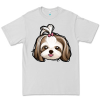 Dove Grey shih tzu Premium Tee - Jasminsmagicworld