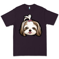 Plum shih tzu Premium Tee - Jasminsmagicworld