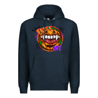 Navy brite me Premium Hoodie - CowhideDigitalArt