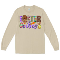 Mushroom Easter Vibes Long Sleeve Tee - BundleAndBundleShop