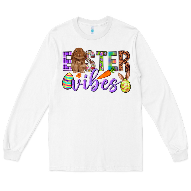 Easter Vibes Long Sleeve Tee by BundleAndBundleShop | Teevron