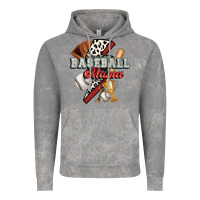 Cloud Rock baseball mama Vintage Hoodie - FaDigitalArtStudio