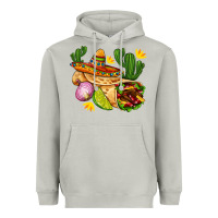 Moon Dust burrito  with sombrero and union with cactus Heavyweight Hoodie - AdoDesignShop