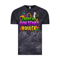 Cloud Black laissez les bon temps rouler olivia Vintage Tee - OliviaCreatesArt
