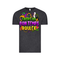 Vintage Black laissez les bon temps rouler olivia Vintage Tee - OliviaCreatesArt