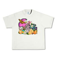 Pistachio Easter rabbits and cross Urban Heavy Tee - OliviaCreatesArt