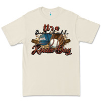Bone It's a Baseball kinda day Premium Tee - HowdyJamesFarm
