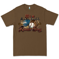 Cacao It's a Baseball kinda day Premium Tee - HowdyJamesFarm