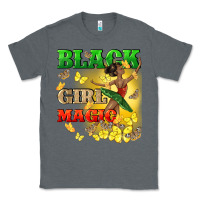 Charcoal Heather black girl magic Classic Tee - CowGirlArtShop