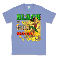 Colony Blue black girl magic Classic Tee - CowGirlArtShop