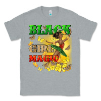Heather Grey black girl magic Classic Tee - CowGirlArtShop