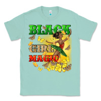 Seafoam black girl magic Classic Tee - CowGirlArtShop