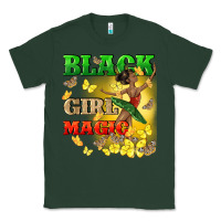 Sports Green black girl magic Classic Tee - CowGirlArtShop