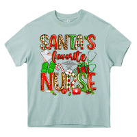 Arona santa's favorite nurse Heavy Core Tee - texasbilliewilder