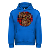 Cobalt ho ho ho wood slice ornament Urban Hoodie - JahusDesignShop