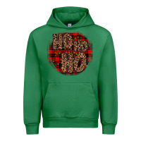 Emerald ho ho ho wood slice ornament Urban Hoodie - JahusDesignShop