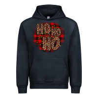 Navy ho ho ho wood slice ornament Urban Hoodie - JahusDesignShop