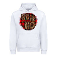 White ho ho ho wood slice ornament Urban Hoodie - JahusDesignShop