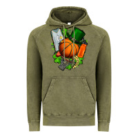 Vintage Olive St. Patrick's Day Basketball Vintage Hoodie - FaDigitalArtStudio