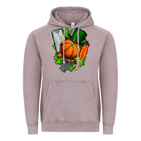 Vintage Zinc St. Patrick's Day Basketball Vintage Hoodie - FaDigitalArtStudio