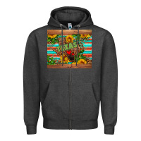 Charcoal Heather texas Zipper Hoodie - AdoDesignShop