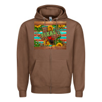 Chestnut texas Zipper Hoodie - AdoDesignShop