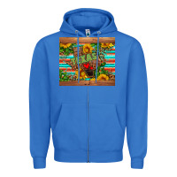 True Royal texas Zipper Hoodie - AdoDesignShop